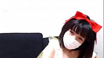 Cute Japanese Girl with a Mask on Cam - BasedCams.com